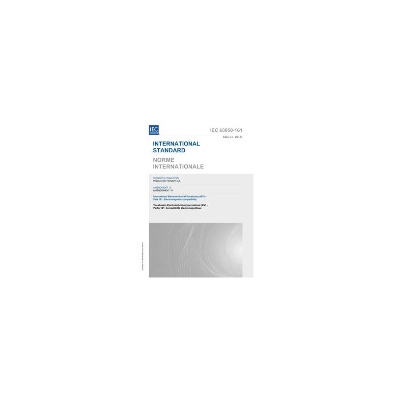 IEC 60050-161 Amd.10 Ed. 1.0 b:2021