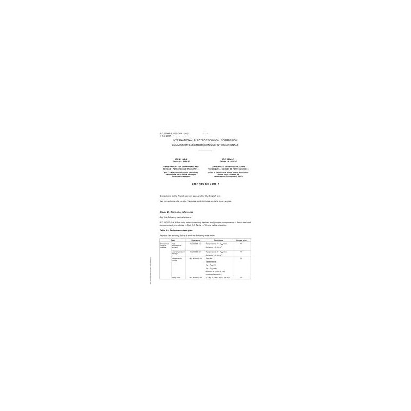 IEC 62149-3 Cor.1 Ed. 3.0 b:2021