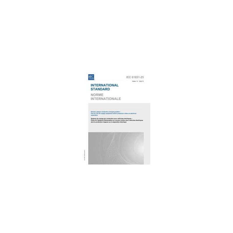IEC 61851-25 Ed. 1.0 b:2020