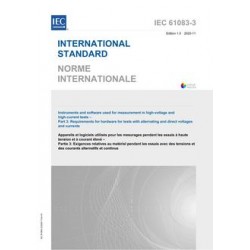 IEC 61083-3 Ed. 1.0 b:2020