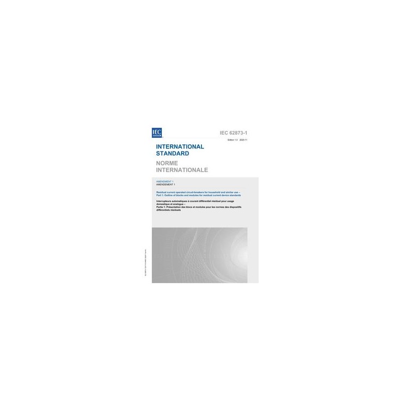 IEC 62873-1 Amd. 1 Ed. 1.0 b:2020