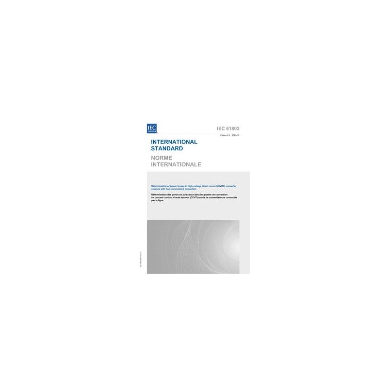 IEC 61803 Ed. 2.0 b:2020